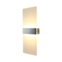 Luz De Parede Acrílica LED Estilo Longo 3/6/12W Para Sala De Estar Corredor Quarto Cabeceira