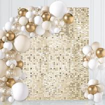 Luz de parede Backdrop Shimmer Gold Square 90x180cm Lie-house