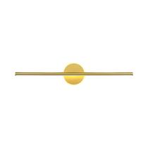 Luz De Parede Com Espelho LED Dourado Preto Linhas Minimalistas Modernas 40/60/80cm Para Quarto