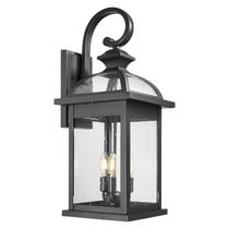 Luz de parede externa Darkaway 66 cm Retro Seed Glass E12 Base