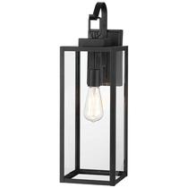 Luz de parede externa Pia Ricco 57cm Matte Black Sconce Luz de parede externa Pia Ricco 57cm Matte Black Sconce