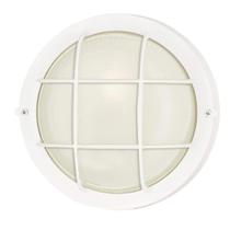 Luz de parede externa Westinghouse 20cm de vidro branco redondo Luz de parede externa Westinghouse 20cm de vidro branco redondo