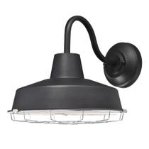 Luz de parede externa Westinghouse 6131300 LED regulável preta Luz de parede externa Westinghouse 6131300 LED regulável preta