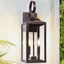 Luz de parede externa Yolsunes 48 cm Dusk to Dawn Waterproof Luz de parede externa Yolsunes 48 cm Dusk to Dawn Waterproof