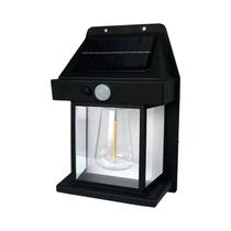 Luz De Parede LED Solar Com Sensor De Movimento À Prova d'Água Para Pátio Externo, Deck, Varanda,