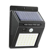 Luz De Parede Solar À Prova d'Água Com Sensor De Movimento Para Exterior, Lâmpada Decorativa De
