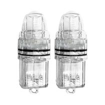 Luz De Pesca Subaquática ShareShark Transparente Com LED Piscante Para Trolling No Oceano 2pcs