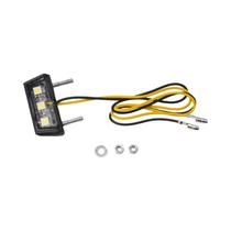 Luz De Placa De Licença LED Mini Para Motocicleta 12V, Lâmpada Traseira Universal Para Motocicleta Luz De Placa De Licença LED Mini Para Motocicleta 12V, Lâmpada Traseira Universal Para Motocicleta