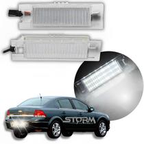 Luz De Placa Lâmpada Led Gm Vectra 2006 A 2011 Sedan Hatch lanterna iluminação traseira Chevrolet Joy Premium Ss Expression 1.8 Flex Power Easytronic - Ano 2007 2008 2009 2010 sedã