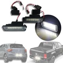 Luz de placa Led Vw Polo Golf Amarok Fusca Passat com Canceller Volkswagen sem erro iluminação branca lâmpada lanterna par