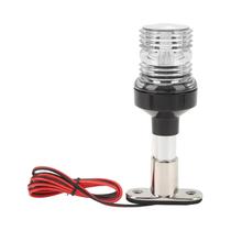 Luz De Popa De Barco Em Aço Inoxidável De 6 Polegadas, Resistente À Corrosão, 12-24V, Hardware