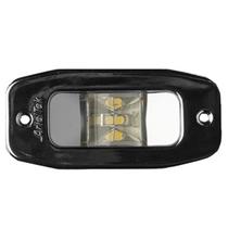 Luz de Popa Retangular Cromada LED 12v P/ Embarcações