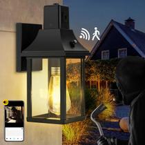Luz de Porche HIHUOS con Cámara de Seguridad Incorporada e Impermeable Luz de Porche HIHUOS con Cámara de Seguridad Incorporada e Impermeable