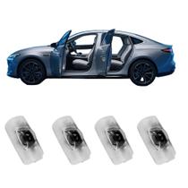 Luz de porta de carro ZKAYUN LED com logo de boas-vindas, 4 peças Luz de porta de carro ZKAYUN LED com logo de boas-vindas, 4 peças