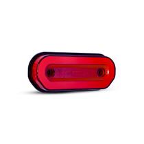 Luz De Posição Lateral Led Oval OLOGO Rubi Caminhão Carreta Baú