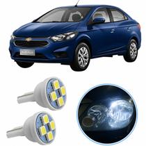 Luz De Posição Led Branca T10 Farolete Chevrolet Prisma Luz De Posição Led Branca T10 Farolete Chevrolet Prisma