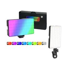 Luz de Preenchimento LED RGB Recarregável Profissional 6500K Luz de Preenchimento LED RGB Recarregável Profissional 6500K