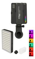 Luz De Preenchimento Rgb Mobile Para Câmera Tablet Celular