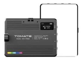 Luz De Preenchimento Rgb Mobile Para Câmera Tablet Celular Estrutura Preto Com Branco 110v/220v