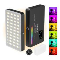 Luz De Preenchimento RGB Portatil Para Câmera Tablet Celular Selfie