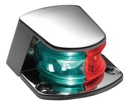 Luz De Proa Bicolor Inox Zamak Sobrepor 12v AttWood