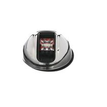 Luz de proa de navegação Attwood NV4012SSR-7 Luz de porta vermelha Luz de proa de navegação Attwood NV4012SSR-7 Luz de porta vermelha