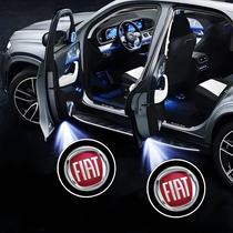Luz De Projetor De Boas-vindas Para Porta De Carro Sem Fio Recarregável Universal Para Fiat 500
