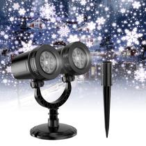 Luz de projetor de flocos de neve de Natal SATXTREM 2024 atualizada