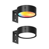 Luz De Quadro LED Com Controle Remoto Que Muda De Cor, Montagem Magnética, Regulável, Alimentada Por Luz De Quadro LED Com Controle Remoto Que Muda De Cor, Montagem Magnética, Regulável, Alimentada Por