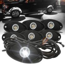 Luz de realce para veículos SUNPIE 6 cápsulas 6000K LED branco puro