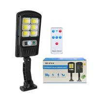 Luz De Rua Solar À Prova d'Água 200000LM Com Sensor De Movimento Para Jardim, Varanda E Parede