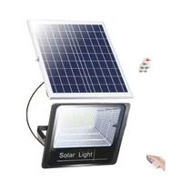 Luz De Rua Solar À Prova d'Água IP67 Super Brilhante Com Sensor Para Iluminação De Jardim E Quintal