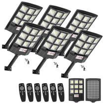 Luz de rua solar Sunwish 6500K 5730LEDs com sensor de movimento