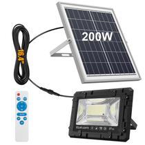 Luz de rua solar TFKK 200W impermeável 20000LM 7500K
