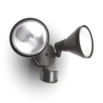 Luz de segurança LED com sensor de movimento LUTEC 1800LM Dual-Head