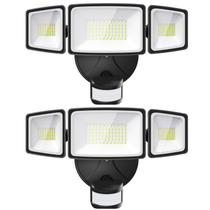 Luz de segurança LED com sensor de movimento Onforu 65W 6500LM IP65 Luz de segurança LED com sensor de movimento Onforu 65W 6500LM IP65