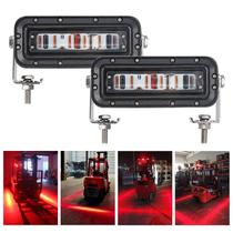 Luz de segurança LED para empilhadeira BORDAN Red Zone Warning (pacote com 2 unidades)