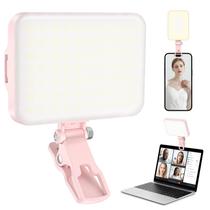 Luz de selfie ALTSON 60 LED portátil com adaptador de clipe e tripé Luz de selfie ALTSON 60 LED portátil com adaptador de clipe e tripé