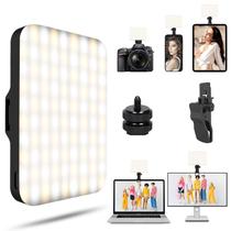 Luz de selfie BANSINE Luz de telefone LED recarregável por USB Luz de selfie BANSINE Luz de telefone LED recarregável por USB