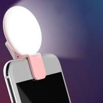 Luz de selfie com led portatil - MAXMIDIA