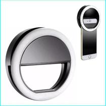 Luz De Selfie Ring Light Anel Led Flash Celular Recarregável Luz De Selfie Ring Light Anel Led Flash Celular Recarregável