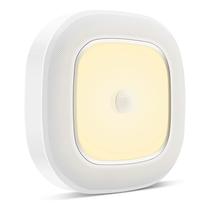 Luz de sensor de movimento branca/álamo, 17 cm, alimentada por bateria, 300LM