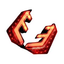 Luz De Sinalização LED 12V Em Forma De Asa De Anjo Para Motocicletas E Veículos Elétricos