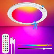 Luz de Techo Recargable Bairth con Sensor de Movimiento y 13 Colores Luz de Techo Recargable Bairth con Sensor de Movimiento y 13 Colores