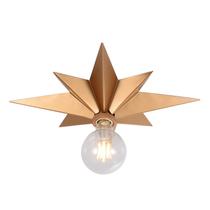 Luz de teto Airposta 41 cm Gold Star Vintage Metal