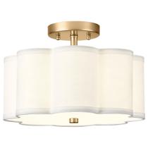 Luz de teto Audickic AD-2007-3SF-GD 32cm Latão 120V