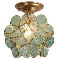 Luz de teto Bieye L10824 Flower Petals Tiffany Style
