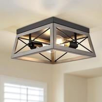 Luz de teto DEWENWILS Industrial Flush Mount 2-Lights Luz de teto DEWENWILS Industrial Flush Mount 2-Lights