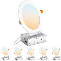 Luz de teto embutida LED DINGLILIGHTING 6 polegadas 120V 12W 1200LM