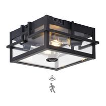 Luz de teto externa Vexagyle Motion Sensor de alcance de 25 m